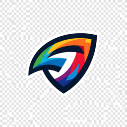 V体育品牌标志，橙色与深蓝色搭配的体育赛事数据平台Logo